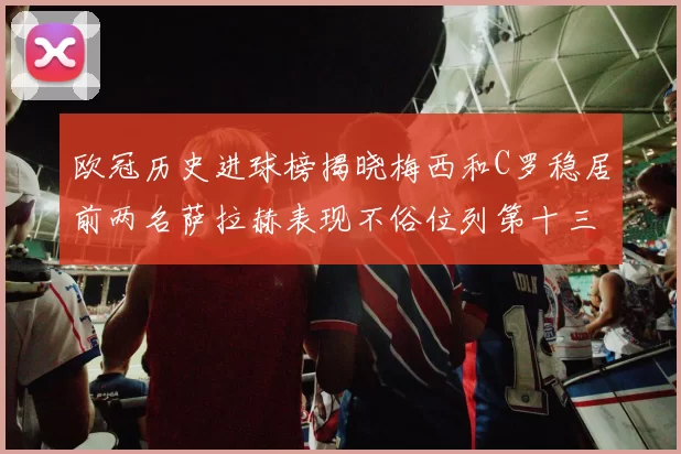 欧冠历史进球榜揭晓梅西和C罗稳居前两名萨拉赫表现不俗位列第十三